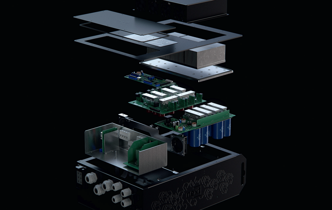 next3 inversor/cargador con solar integrado